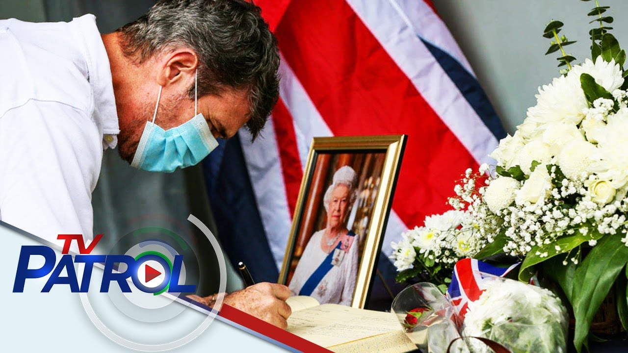 Bandila ng U.K sa Embahada sa Pilipinas naka-half staff dahil sa pagkamatay ni Queen Elizabeth II