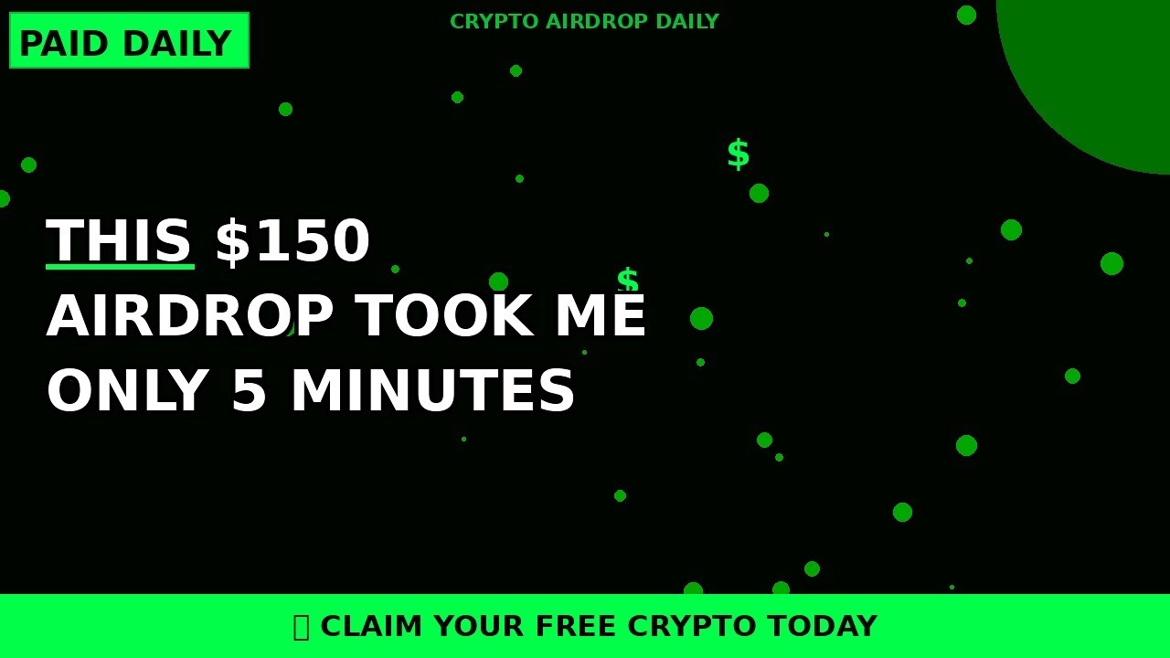 This $150 Airdrop Took Me Only 5 Minutes to Claim