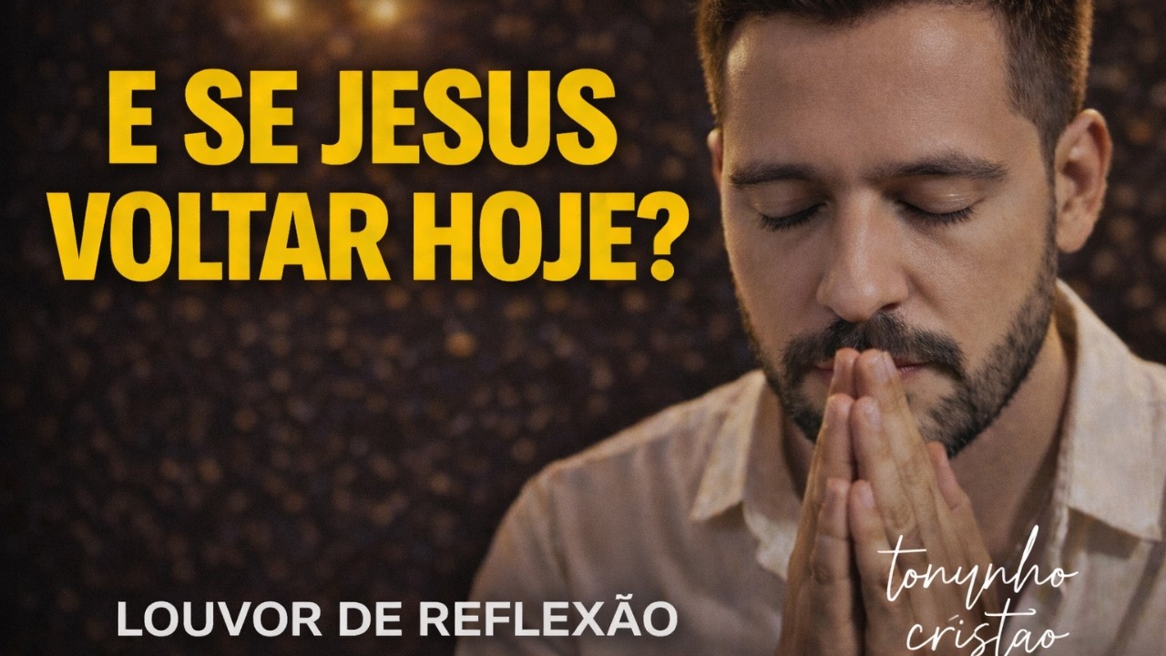 E SE JESUS VOLTAR HOJE? | Louvores de Reflexão Que Tocam a Alma