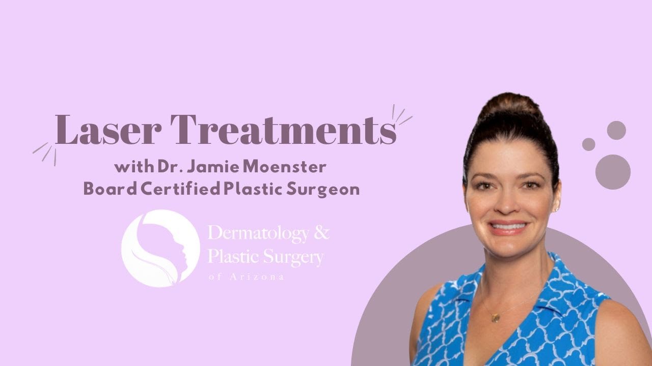 Minutes with Dr. Moenster: Laser Treatments #shorts #plasticsurgeontucson