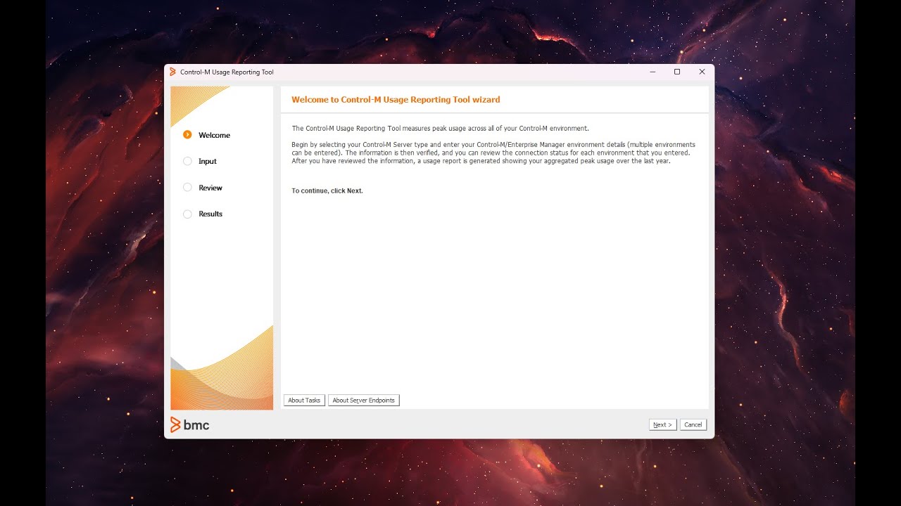 Control-M: Downloading & running the Control-M Usage Reporting Tool