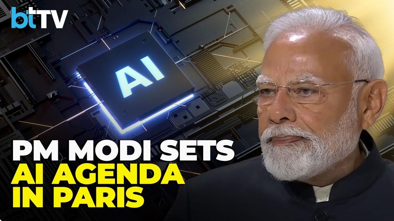 Prime Minister Modi Addresses Plenary Session During The AI Action Summit In France