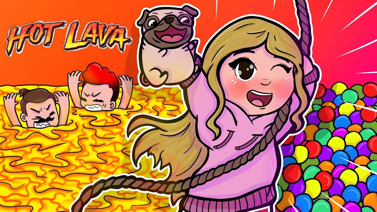 💗 UCIEKAMY ZE SZKOŁY PEŁNEJ LAWY! | HOT LAVA
