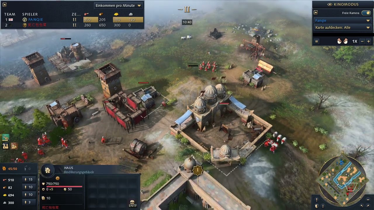 Age of Empires 4 Beta Patch - Englischer Ein-Mann Waffenknecht Rush Age 1
