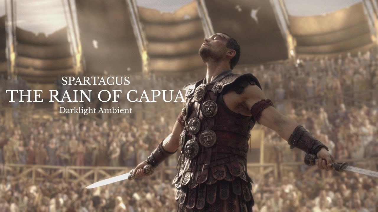 SPARTACUS | The Rain of Capua : Shadow and Blood | Ambient Music for Focus & Sleep(1 Hour Ambient)