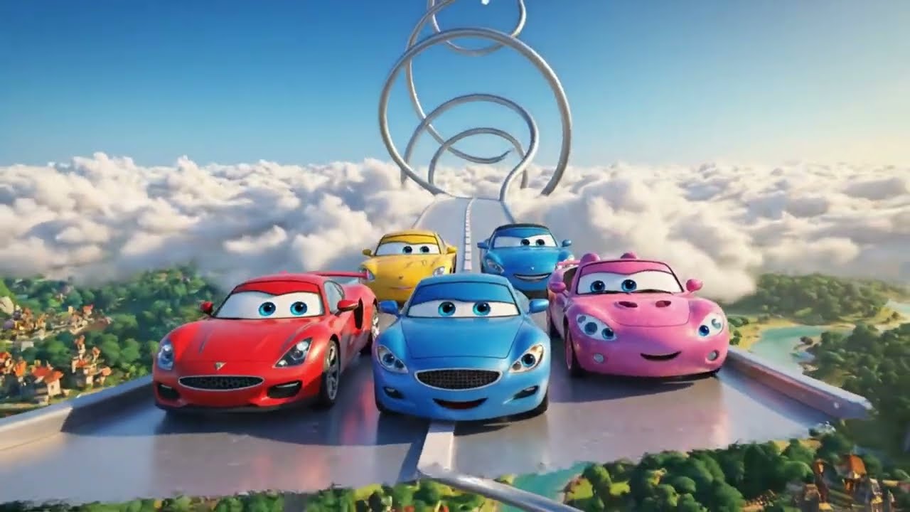 🌙🚗 “Moonbeam Highway – A Dreamy Car Adventure!”