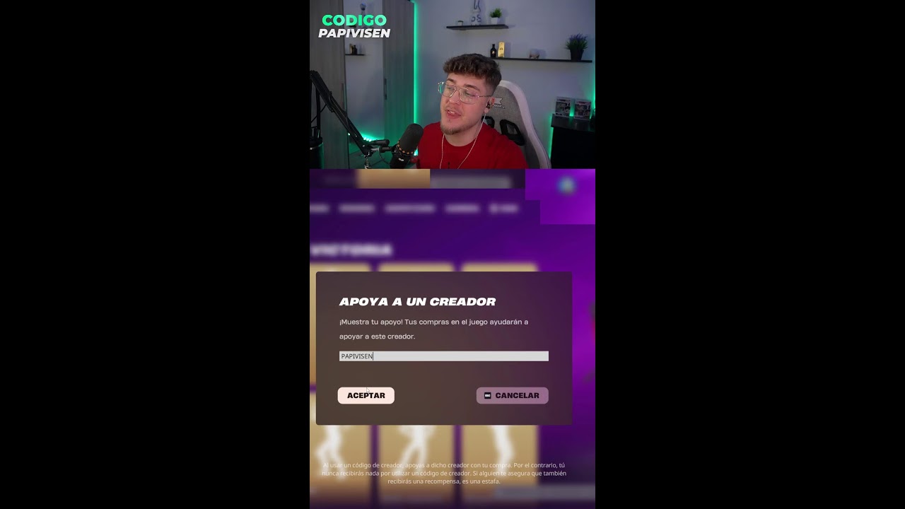 CAMBIOS en los PAVOS DE FORTNITE!🤯 | Código: PAPIVISEN