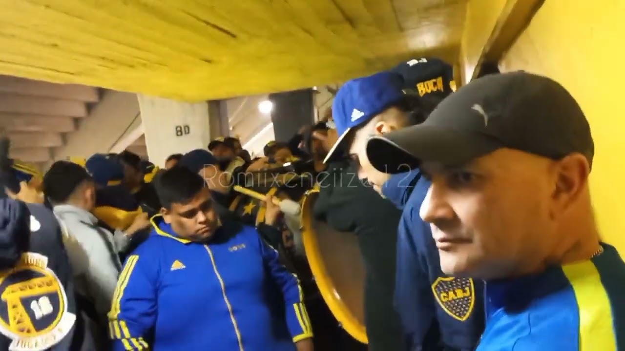 Previa y entrada de la percusión Jugador nro 12  Boca vs Barracas Central 30/04/22