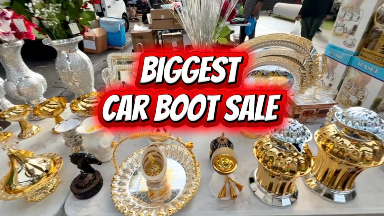 Biggest Car Boot Sale . Smithfield Sunday Market . Famous Sunday Car Boot Sale . Walking Tour 2025 .