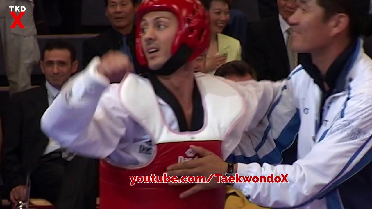 Taekwondo Euros 2006 Male Light Weight Semi Final - Davoud Etmanani (GBR) v Claudio Nolano (ITA)
