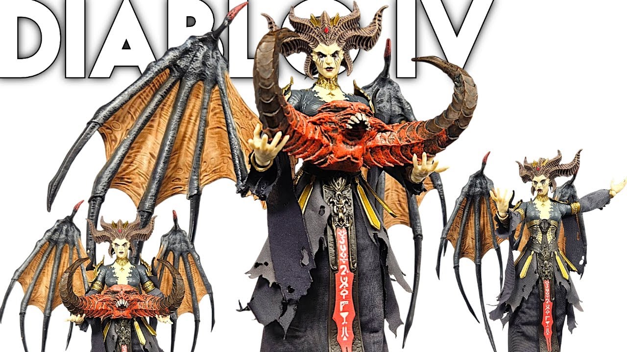 MCFARLANE TOYS Diablo IV LILITH Elite Edition #2 Deluxe Action Figure Review 