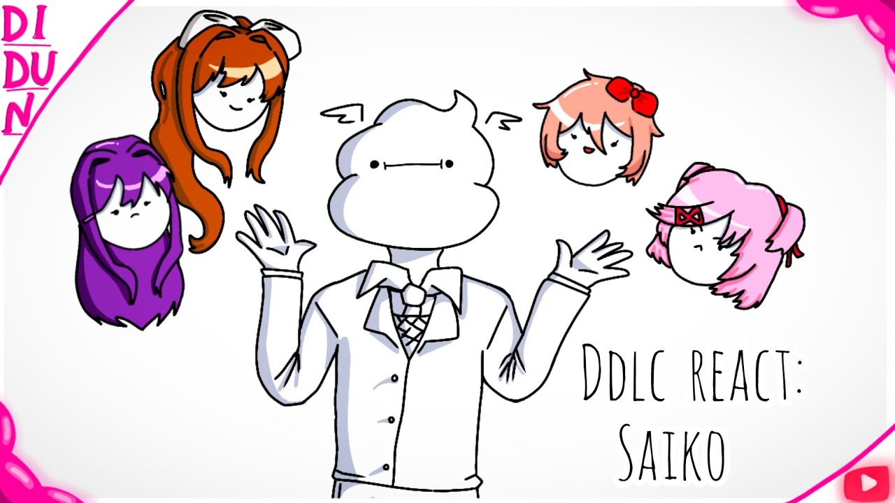Doki Doki Literature Club React To Saiko|DDLC|@saiko |Gacha Club|