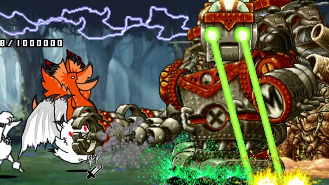 the battle cats but i use enemies (Metal Slug)
