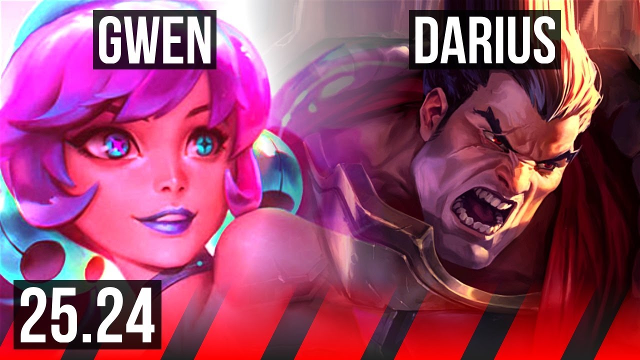 GWEN vs DARIUS (TOP) | KR Master | 25.24