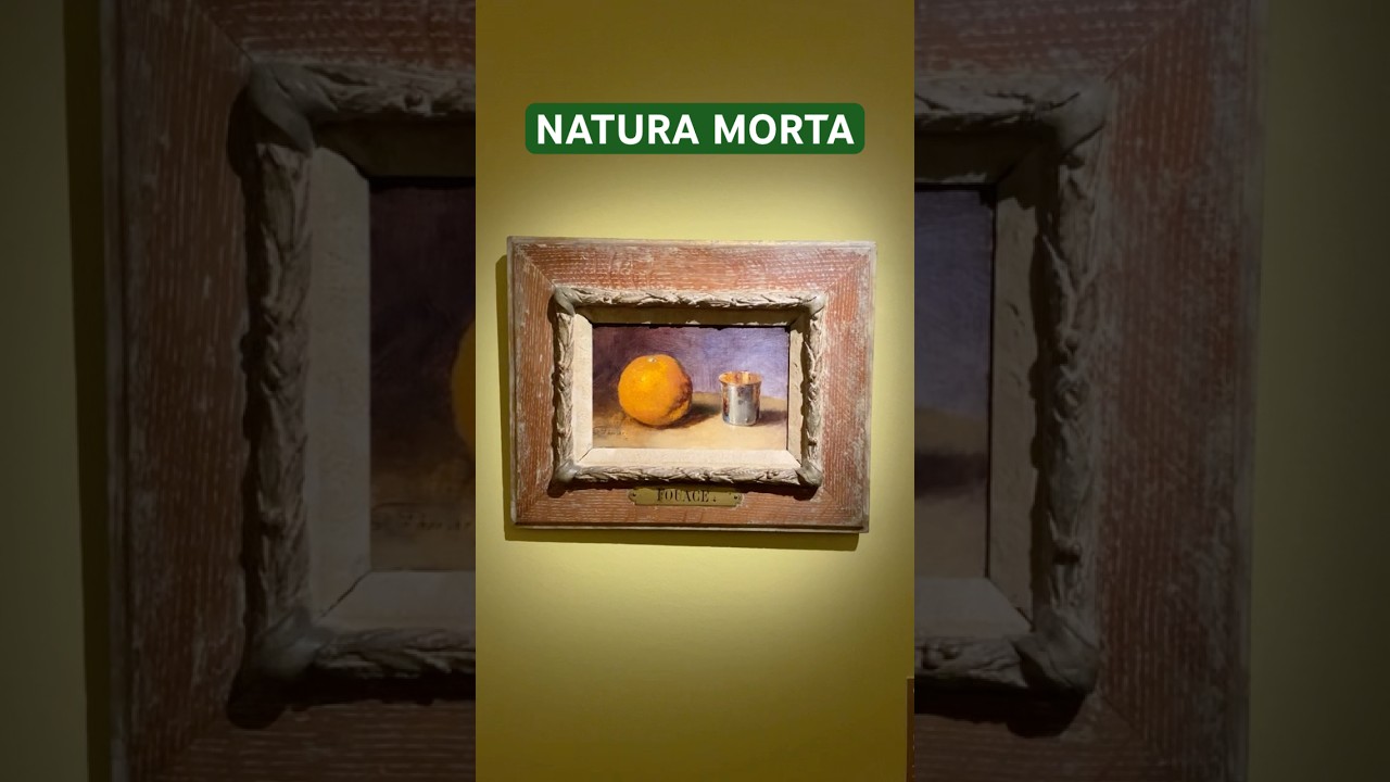 Natura morta con coppa d’argento- GUILLAME FOUACE (a Firenze fino al 4/05)