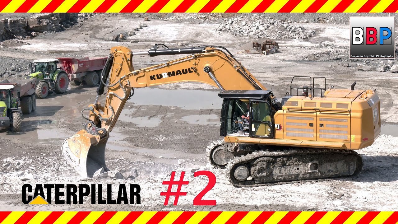 🇩🇪Erster Caterpillar 374 Next Generation - Hammer & L&ouml;ffel, Gipsbruch , 12.07.2021  #2