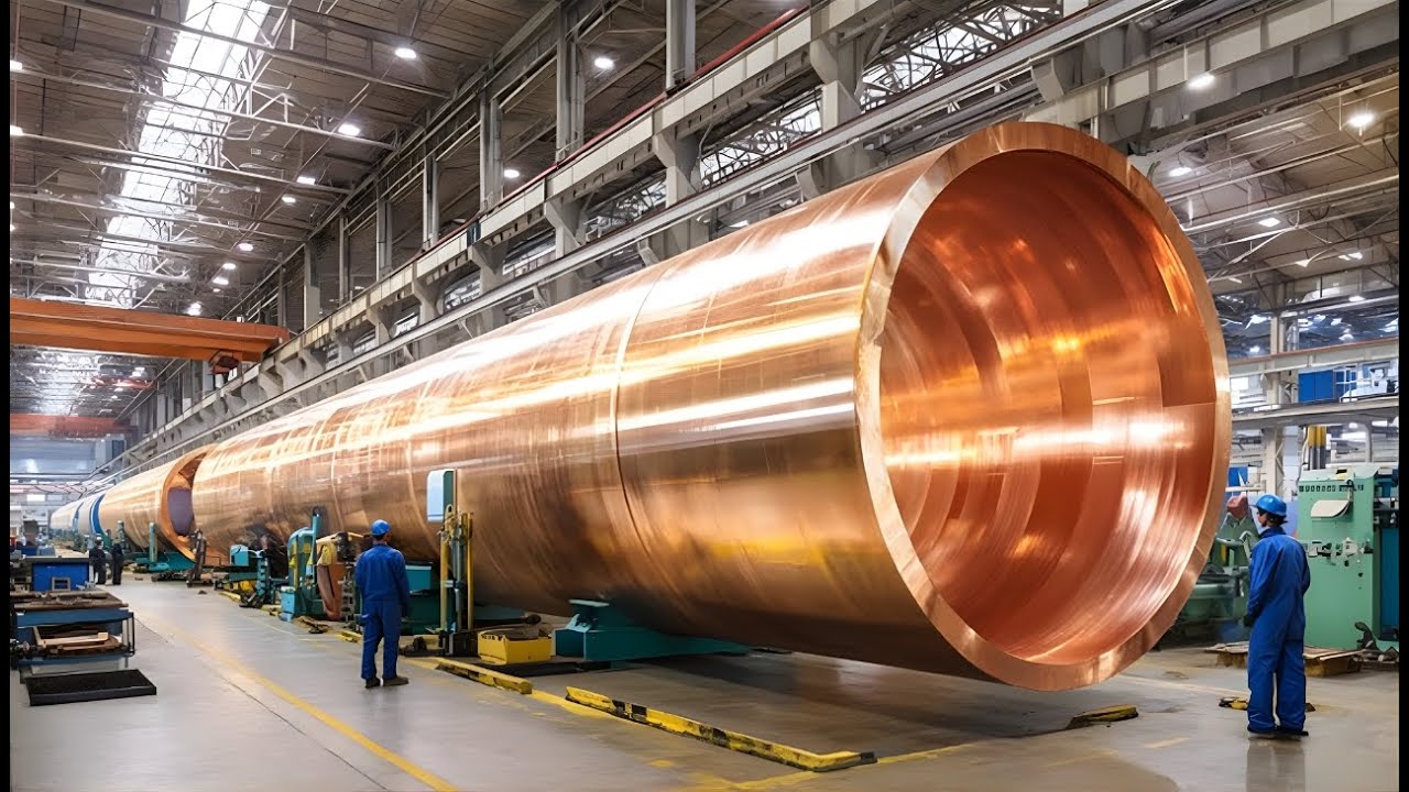 Cómo se Hace el ALAMBRE de COBRE en la Fabrica | El Metal que Mantiene al Mundo Encendido