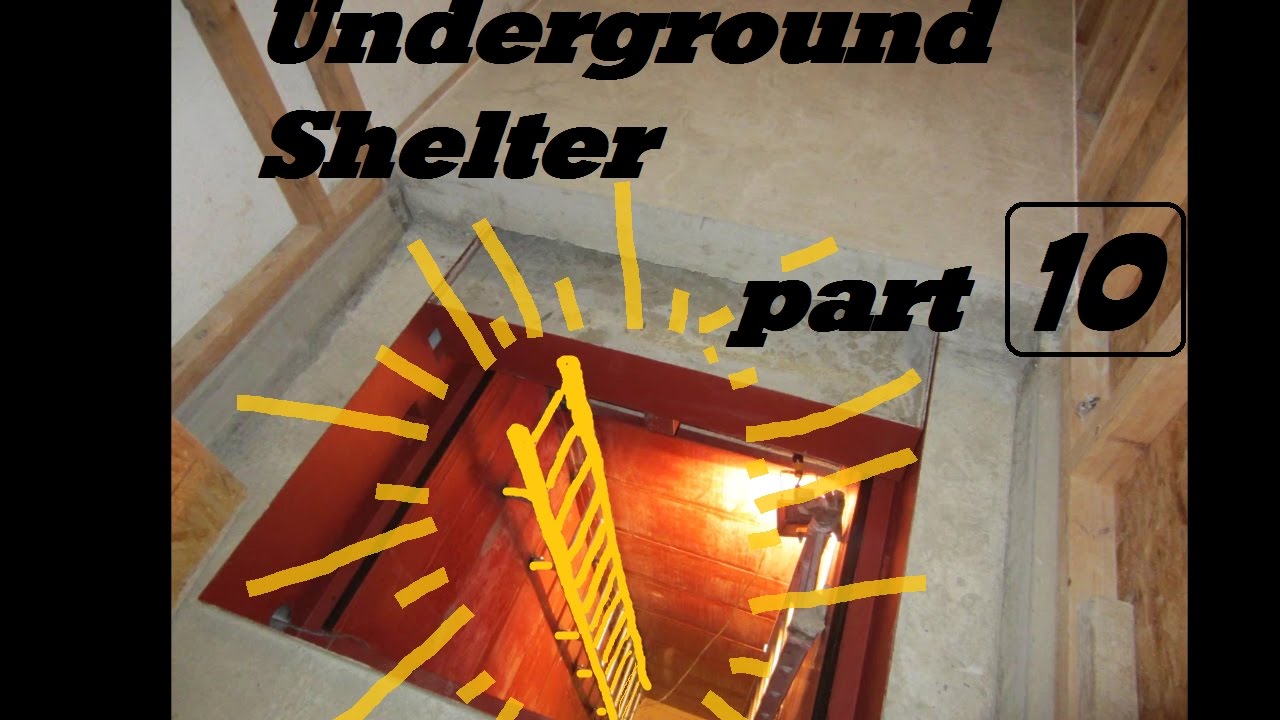 UNDERGROUND shelter, How to build an underground Bunker!!! #10