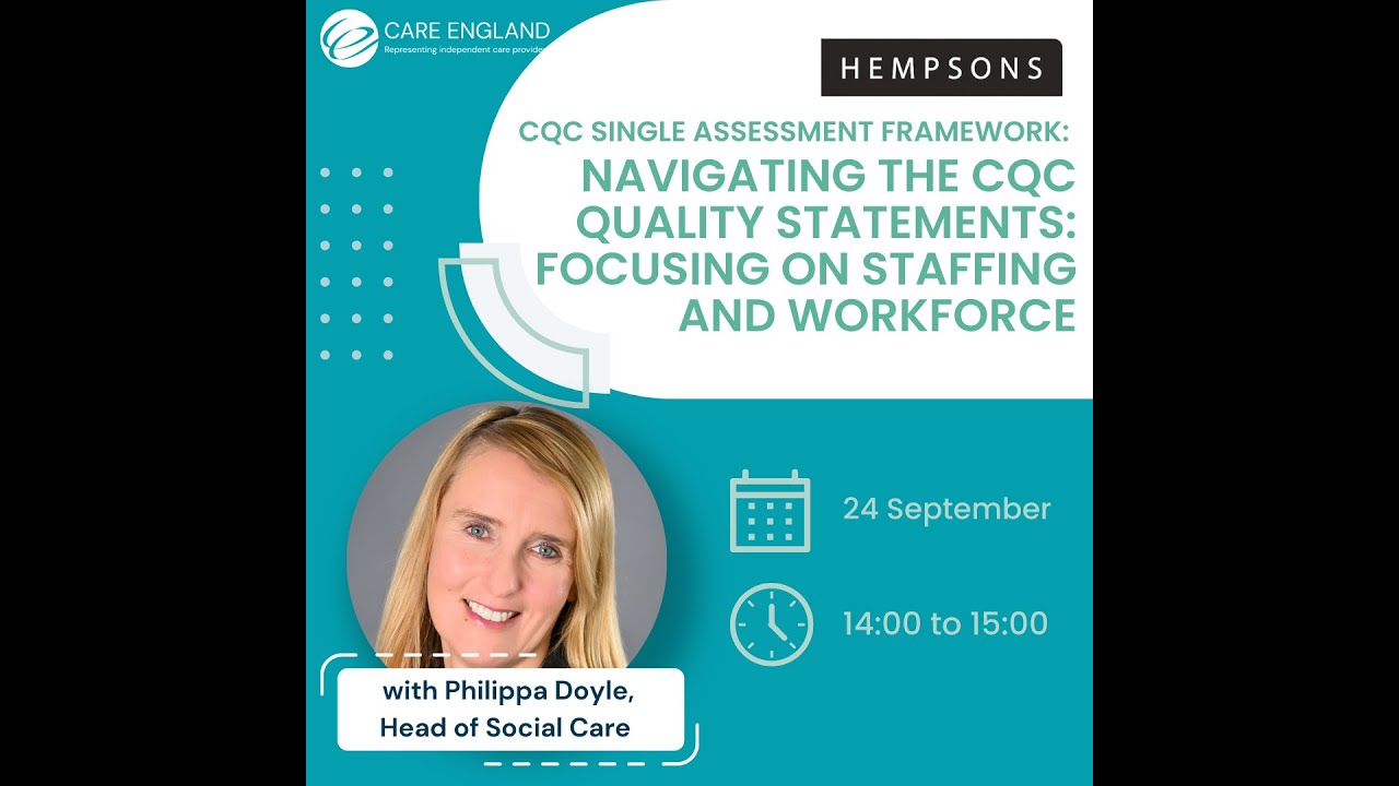 Navigating the CQC Quality Statements: Focusing on Staffing and Workforce