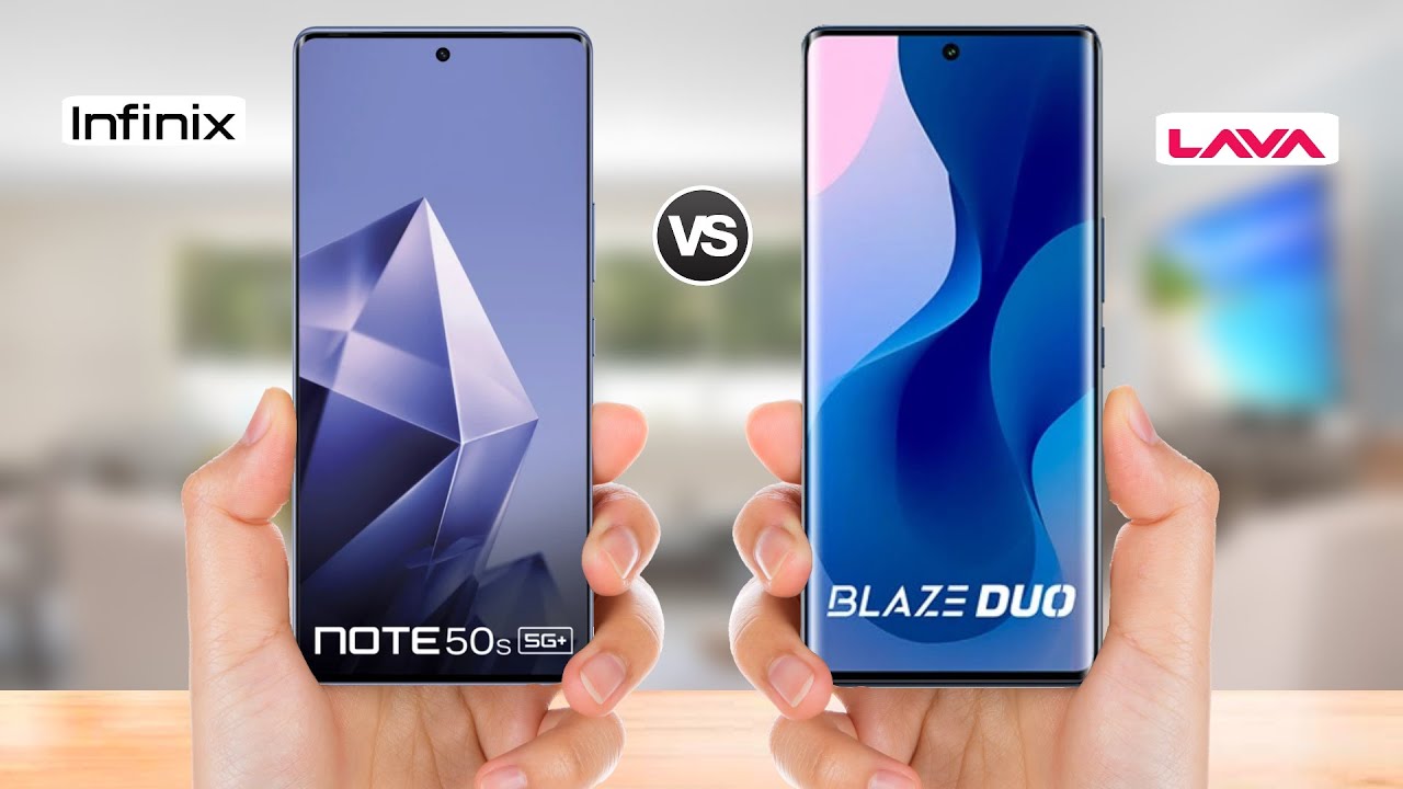Infinix Note 50s 5G vs LAVA Blaze Duo 5G || Full Comparison