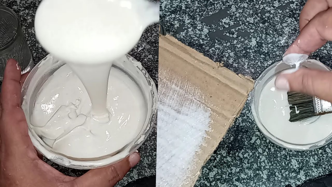 cola branca caseira não precisa ir ão fogo apenas com os ingredientes que você tem em casa