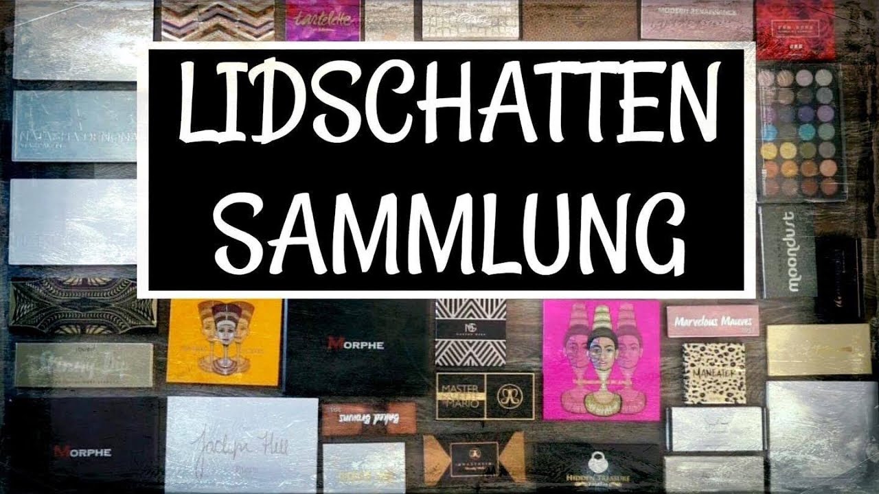 XXXL LIDSCHATTEN PALETTEN SAMMLUNG 😍 2017 + MINI REVIEWS