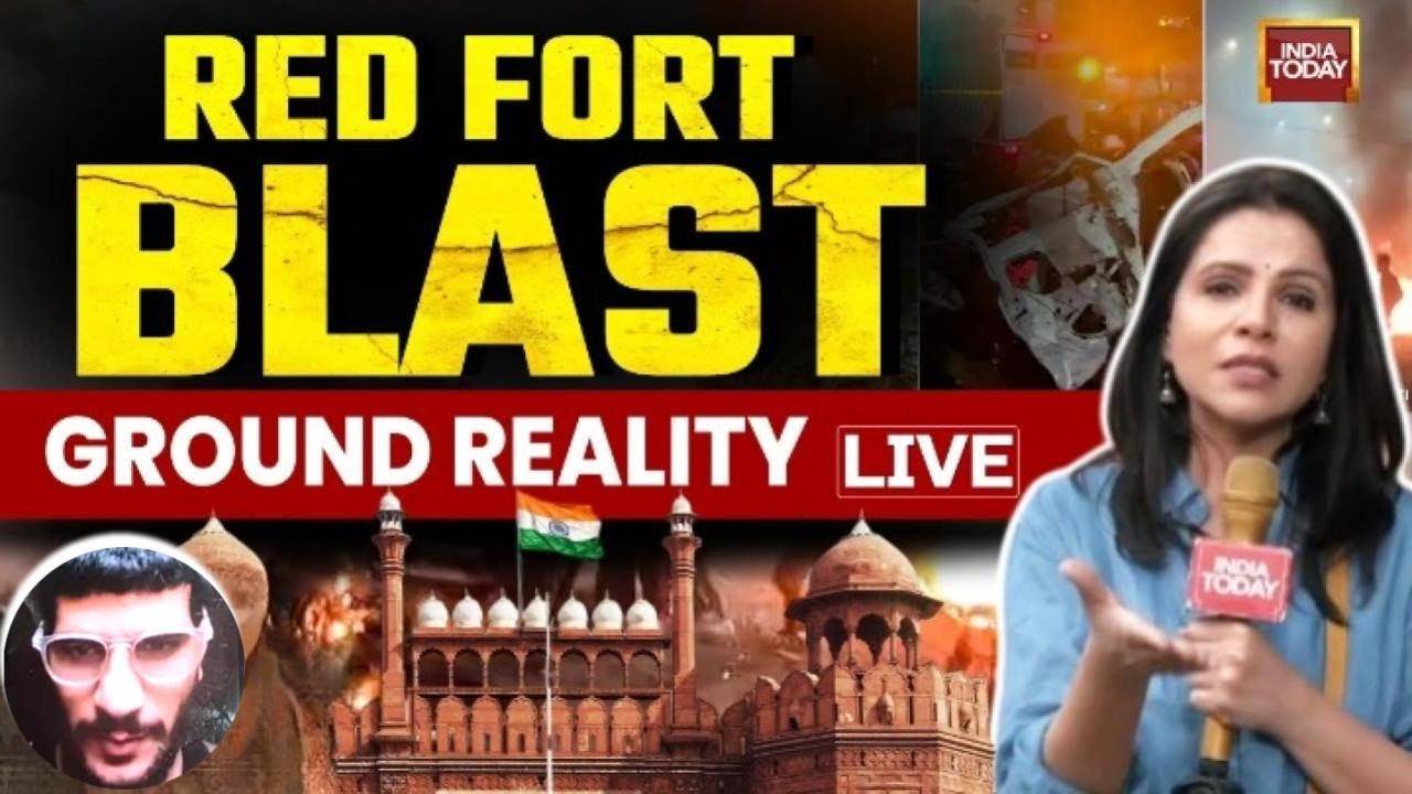 Delhi Car Blast LIVE: New Updates In Red Fort Blast News | Delhi Blast Video LIVE | Red Fort Blast