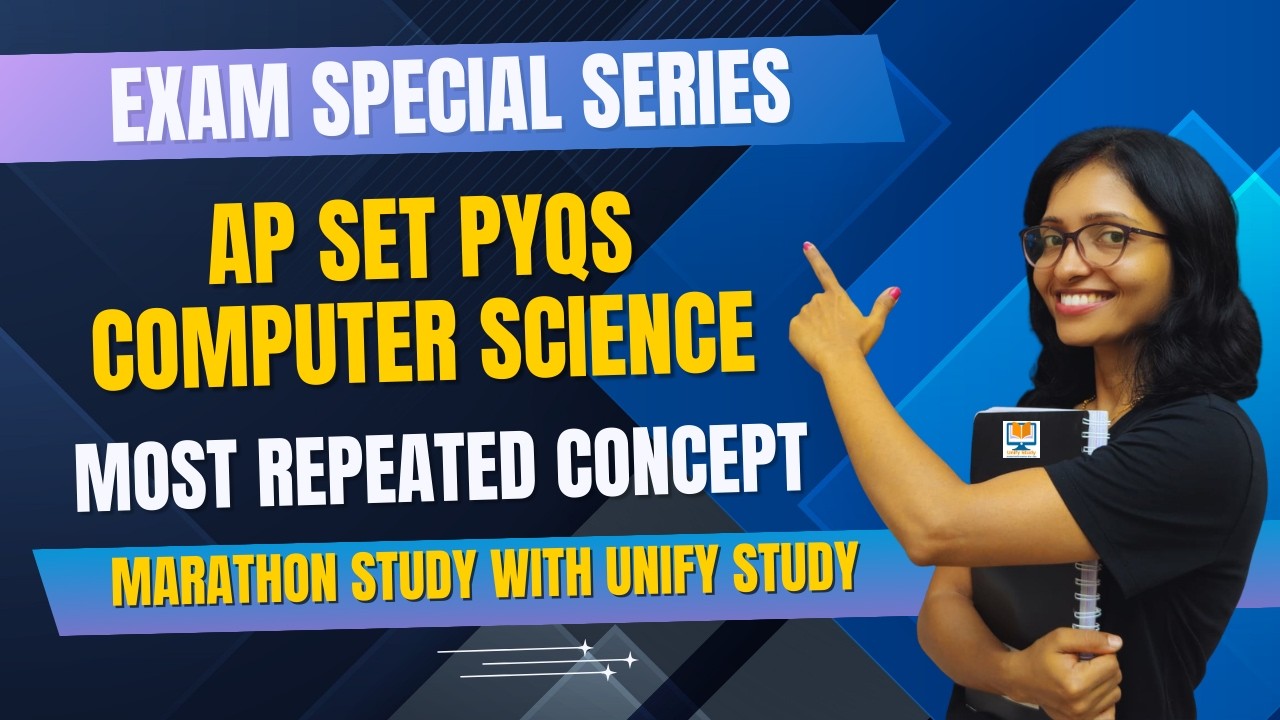 AP SET MARATHON Computer Science| AP SET PYQs Computer Science| AP SET Most Repeated Concepts of CS