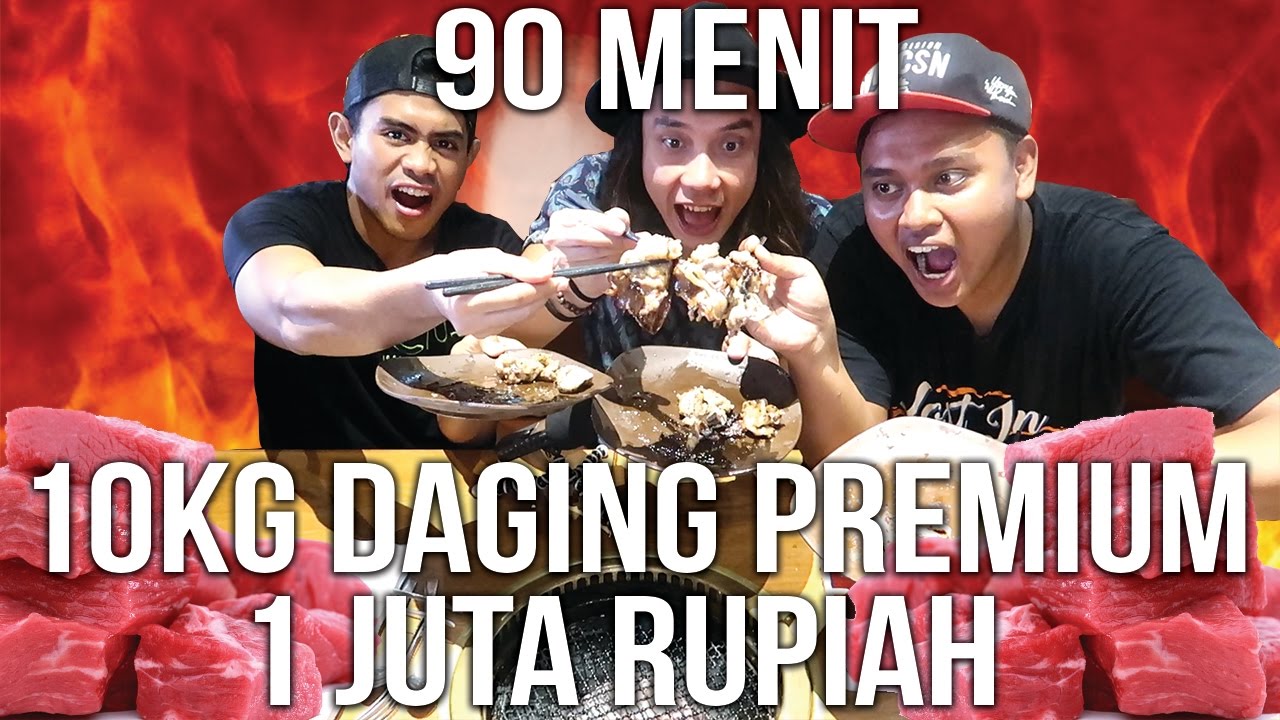 GILAA!!!! 10 Kg DAGING SAPI & 1 JUTA HABIS DALAM 90 MNT!!!! | TANBOY KUN vs BLACK | KINTAN BUFFET