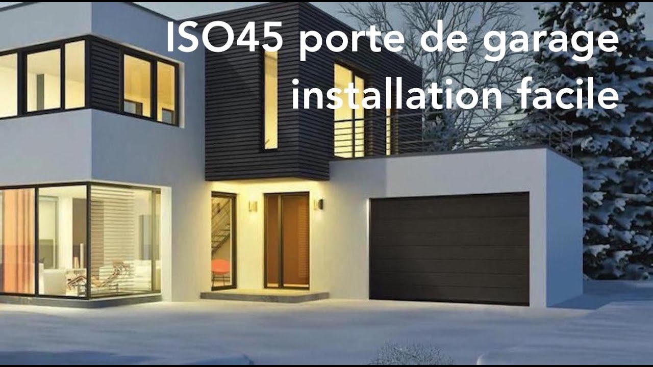 ISO45 porte de garage + kit Novoporte (NOVOFERM) Découvrez ses avantages!!