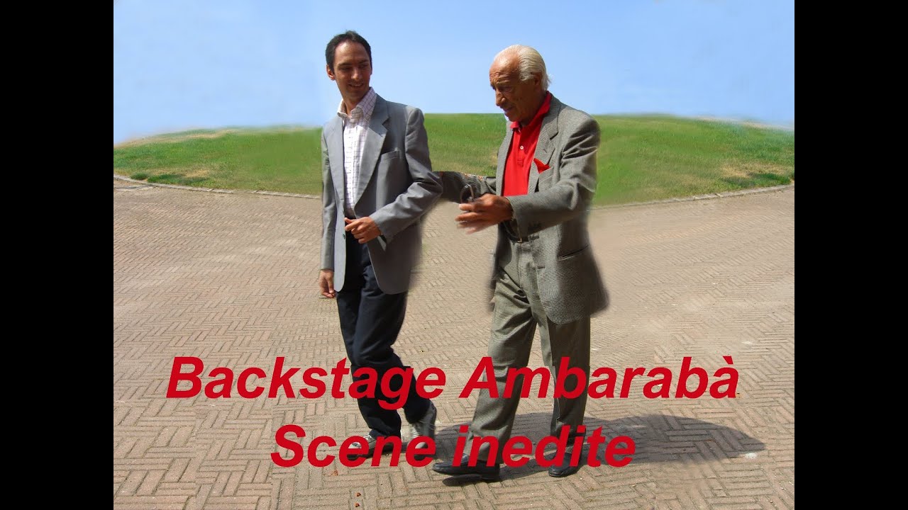 Guido Nicheli (Dogui) speciale inedito backstage cortometraggio Ambarabà