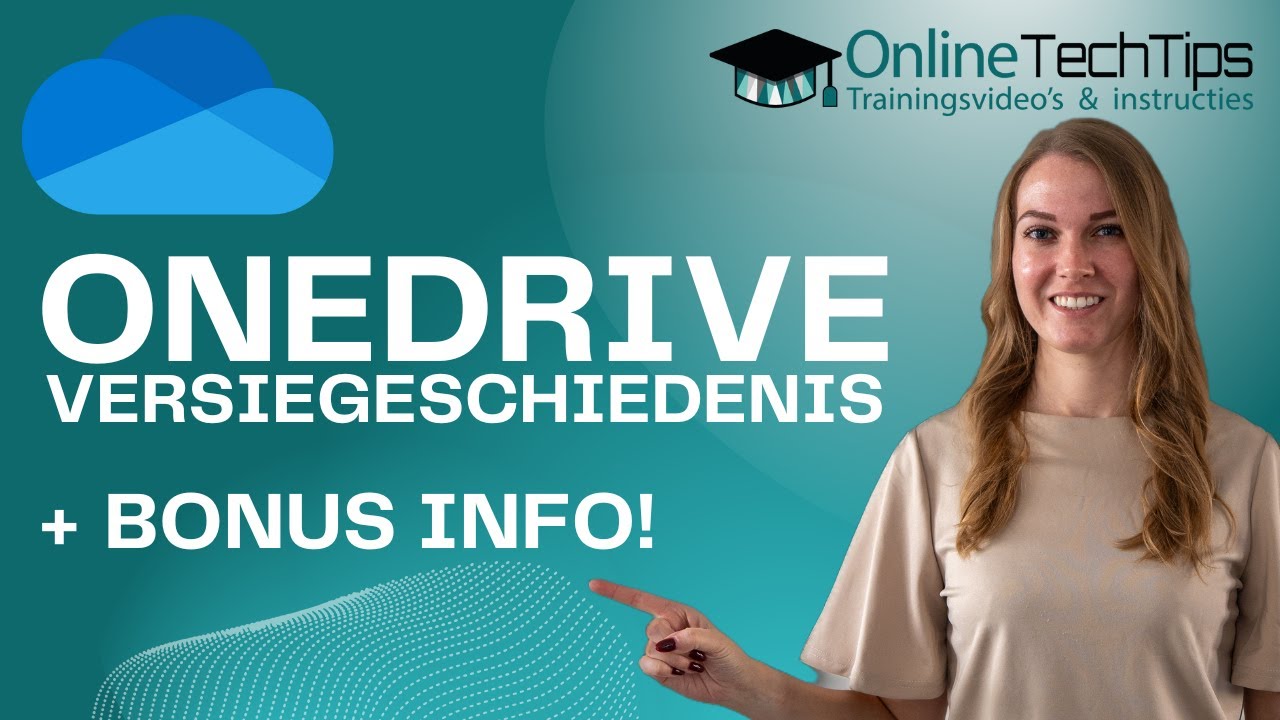 Versiegeschiedenis in OneDrive & Excel & Word