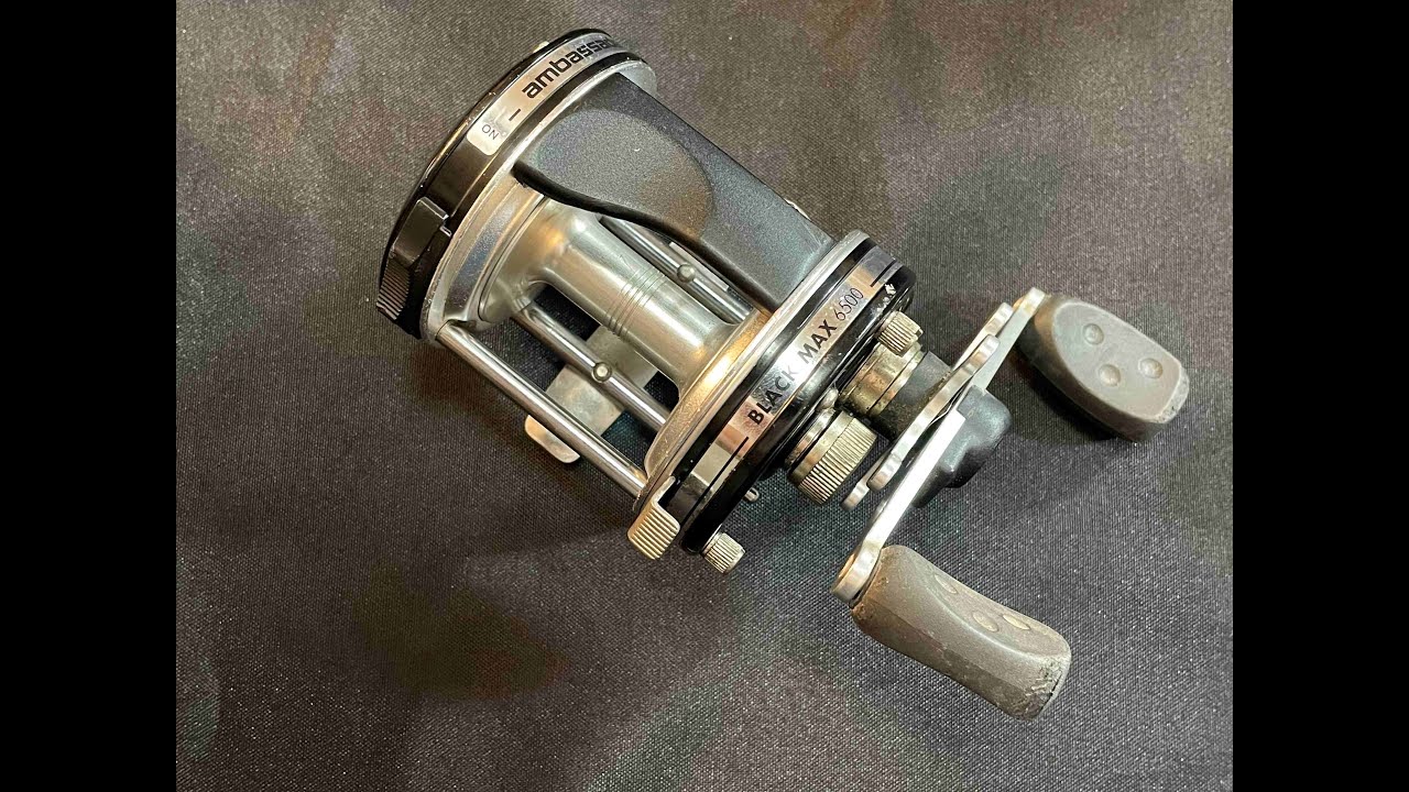 ABU Garcia Ambassadeur Black Max 6500 -- Service and Lubrication -- Young Martin's Reels