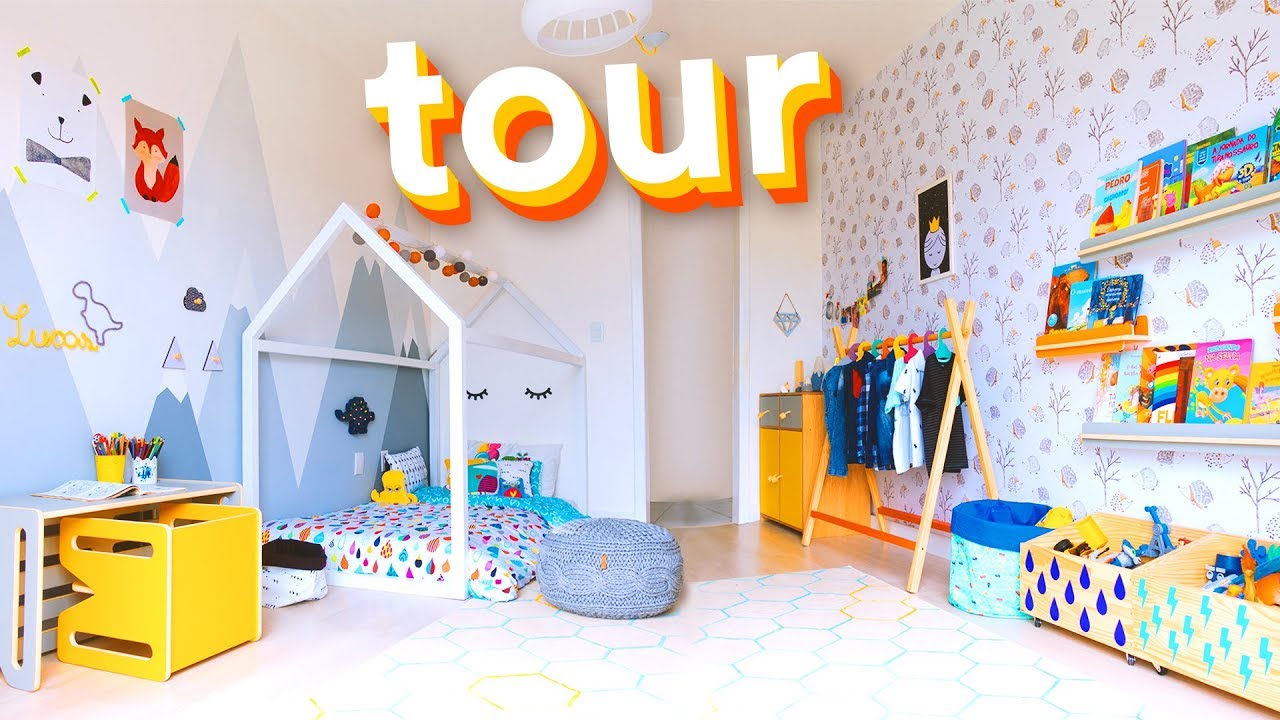 TOUR - QUARTO de CRIANÇA MONTESSORI