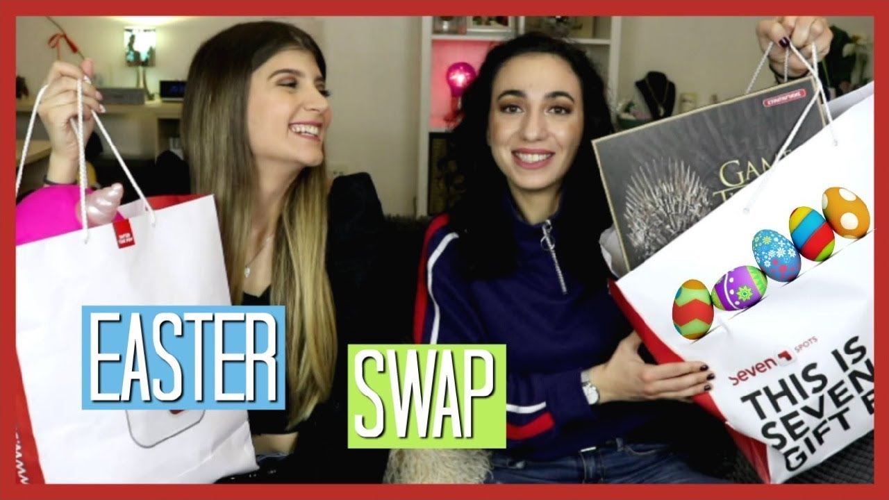 Ανταλλάξαμε δώρα με την κολλητή μου - ΠΑΣΧΑ 2019 | katerinaop22