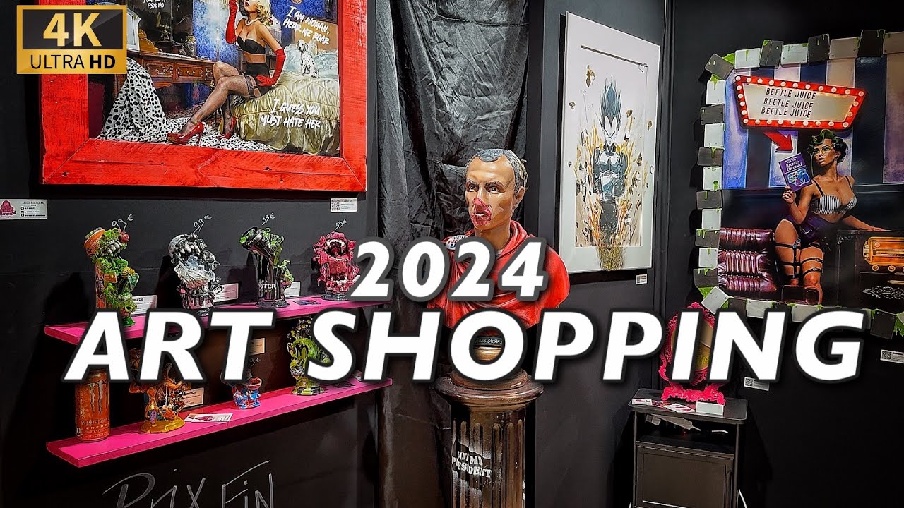 🇫🇷[PARIS ART FAIR] 2024 ART SHOPPING ART FAIR (4K HDR) 21/OCTOBER/2024