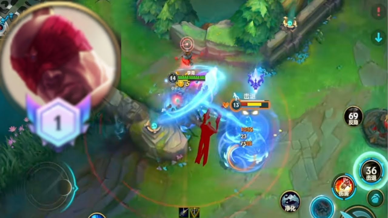 Rank 1 Lee Sin (JGL) | 6 Games, MVP, Runes, GM, 1v9 | Wild Rift China