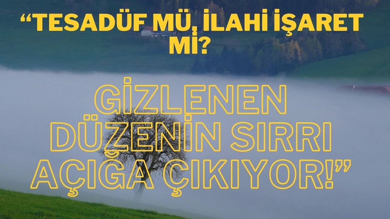 “Tesadüf mü, İlahi İşaret mi? Gizlenen Düzenin Sırrı Açığa Çıkıyor!” #allah 