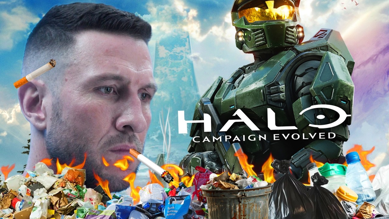 Почему-то... Halo CE Anniversary была лучше.