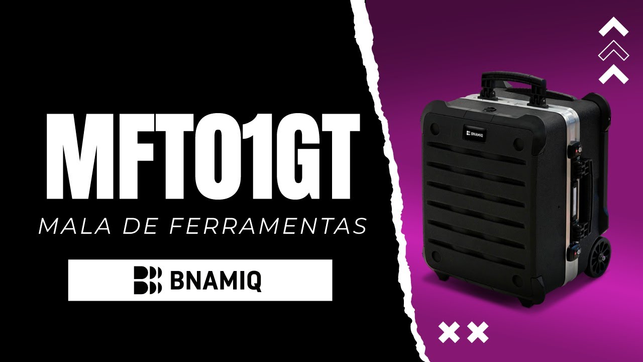 MALA DE FERRAMENTAS BNAMIQ -  MFT01GT