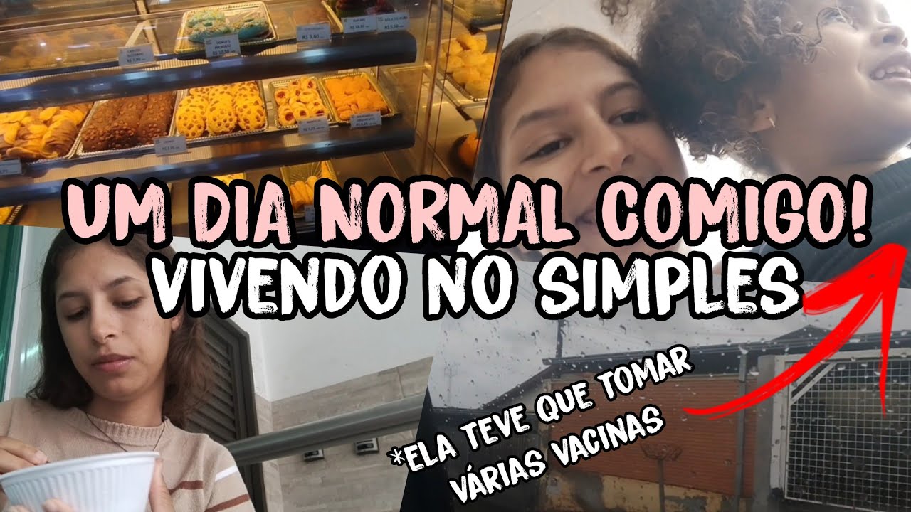 UM DIA NORMAL COMIGO! *vivendo no simples