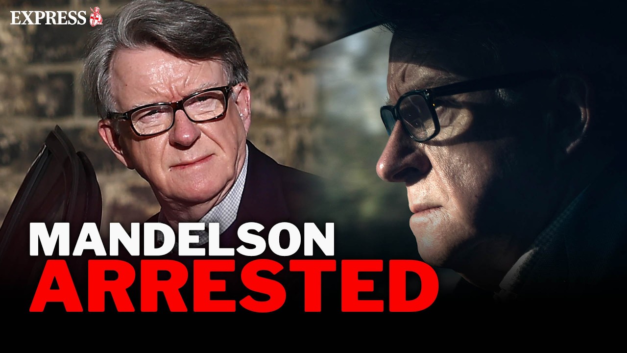 Peter Mandelson ARRESTED on suspicion of misconduct in public office