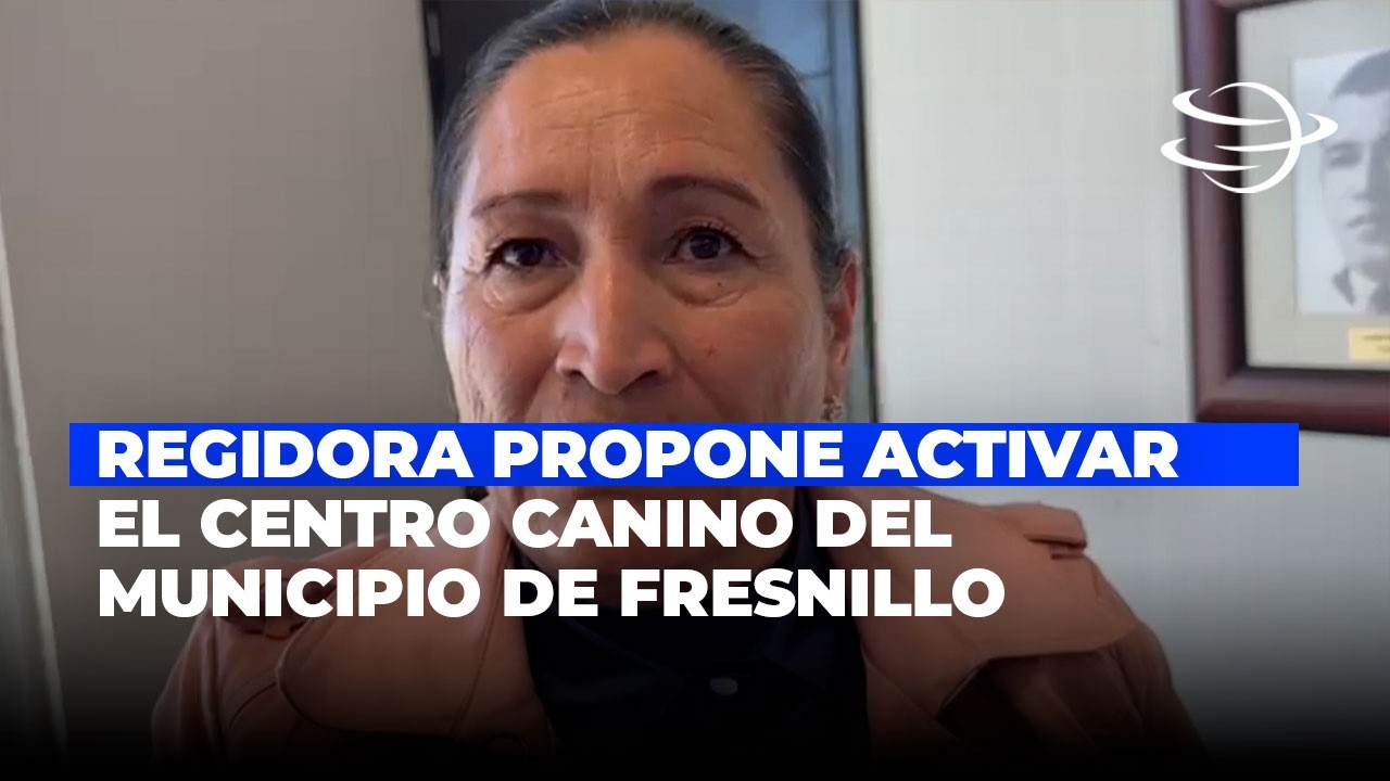 Regidora presenta iniciativa para activar el Centro Canino en Fresnillo