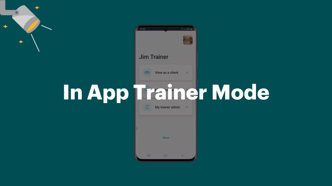 New - Trainer Mode in the PT Distinction App