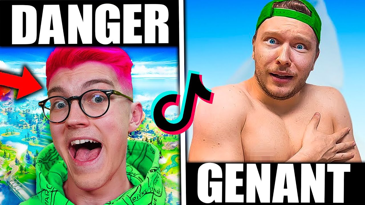 Je REAGIS au PIRE TIKTOK de FORTNITE .. (Unchained, Jeanfils ..)