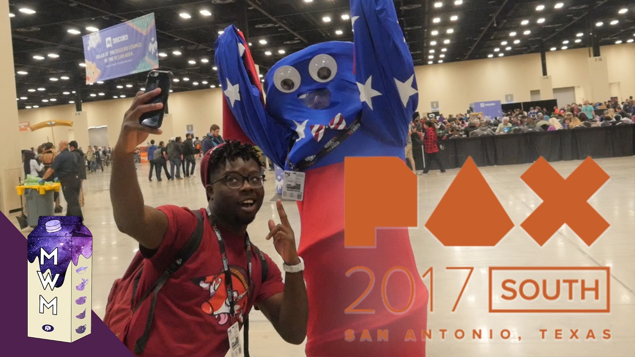 PAX South 2017 - Vlog Day 2 - Matching Shirts and Hella Merch