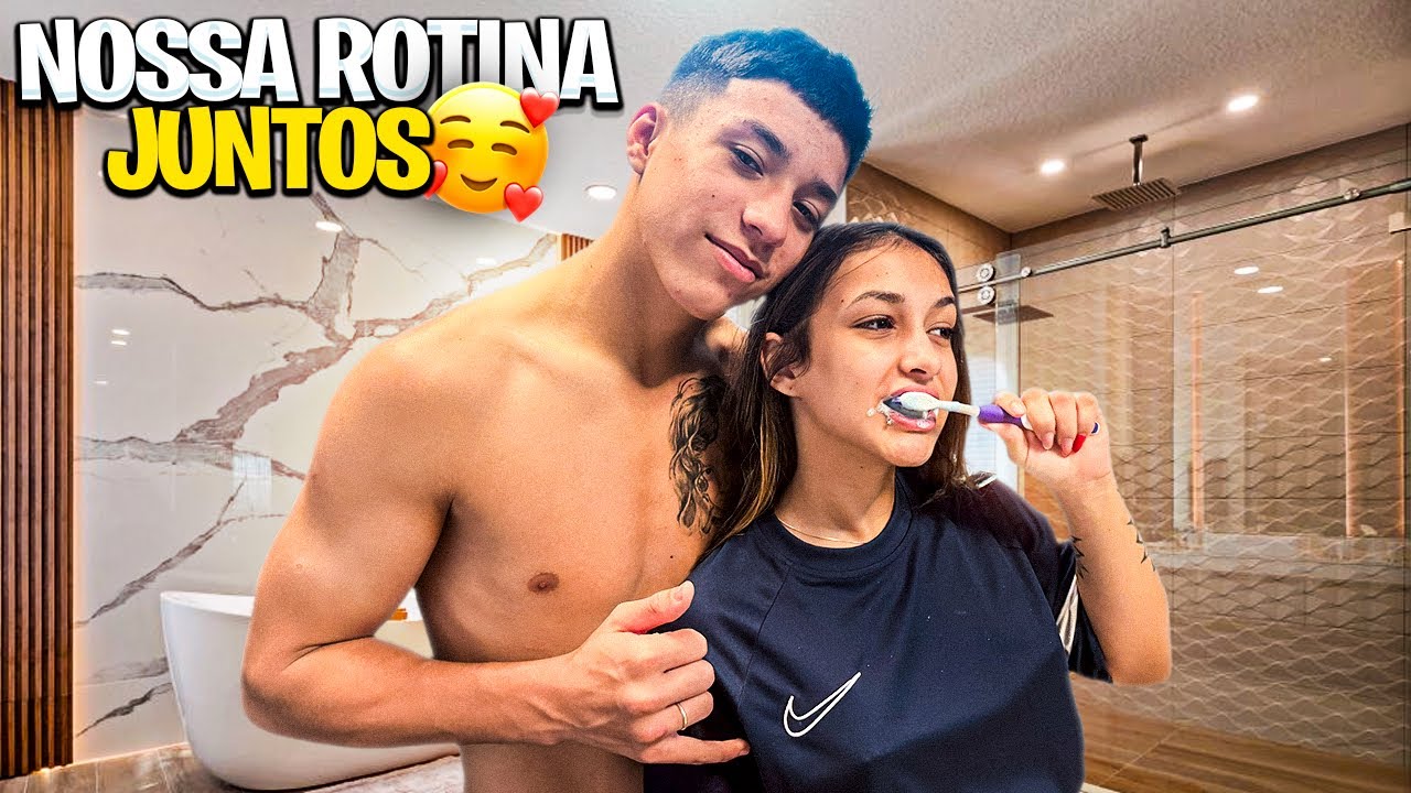 MINHA ROTINA COM MEU NAMORADO! ROTINA REALZONA..