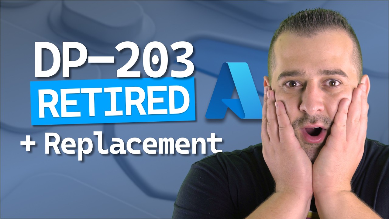 Microsoft ОТМЕНЯЕТ сертификацию DP-203 Azure Data Engineer Associate