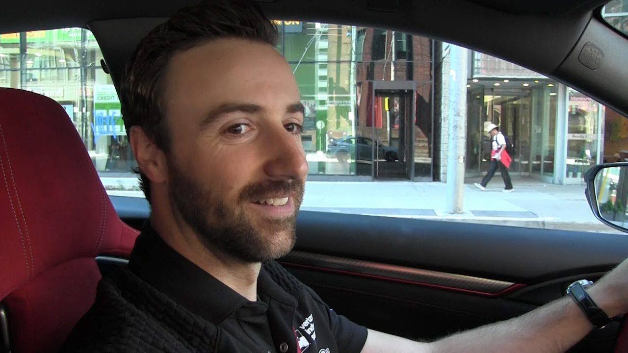 IndyCar driver James Hinchcliffe on how he handles road rage