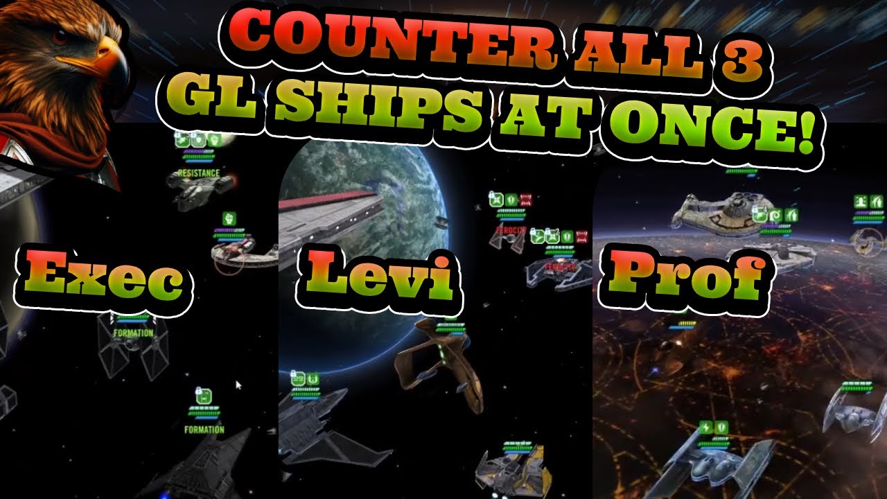 Stop Losing GAC to Triple GL Ships! ALL Counters, no GL SHIPS!